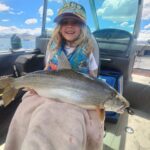 Kids fishing Blue Mesa